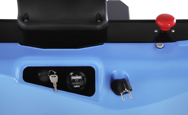 Hanselifter Deichselstapler E-DH10-BF-I Hubhöhe bis 1900mm Tragkraft 1000kg