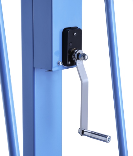 Hanselifter Handwinden-Minilifter MES Tragkraft bis zu 200kg Hubhöhe 1500mm