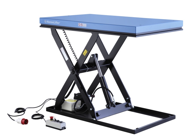 HanseLifter Hubtisch HIW 230V oder 380V Tragkraft bis 2000kg Hubhöhe 1010mm