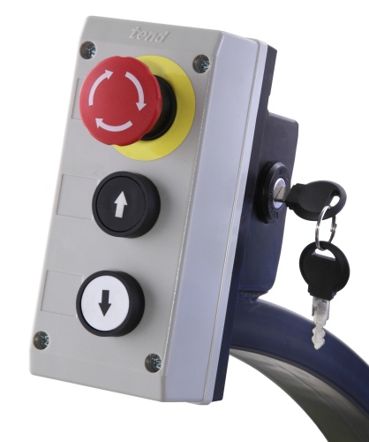 HanseLifter Hubtisch HTF-G 230V oder 380V mit Auffahrrampe Hubhöhe 840mm Tragkraft 1000kg