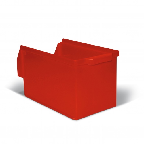 Protaurus Sichtlagerkasten Größe 3 in rot 350x200x200mm