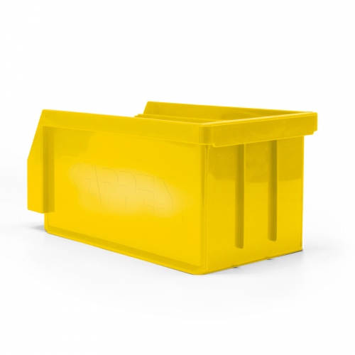 Protaurus Sichtlagerkasten Größe 5 in gelb 290x140x130mm