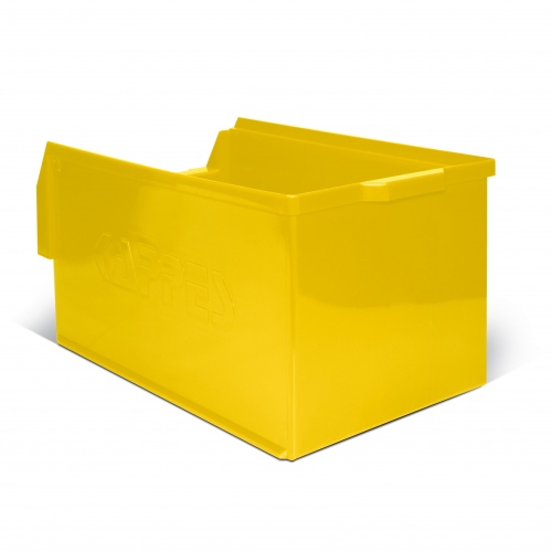 Protaurus Sichtlagerkasten Größe 1 in gelb 500x300x250mm