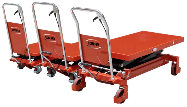 Schefer mobiler Hubtisch SHW Premium Einfachschere Hublast 1000 kg