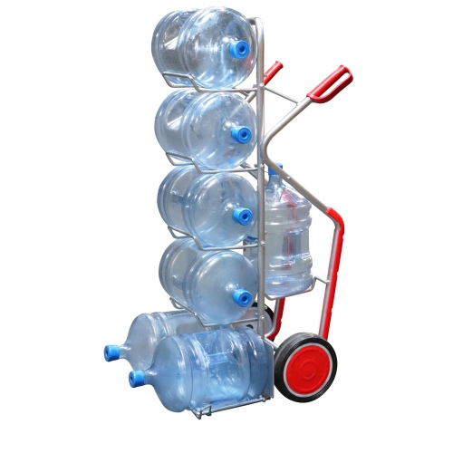 VARIOfit Wasserflaschenkarre Aluminium mit Vollgummi- oder Luftbereifung