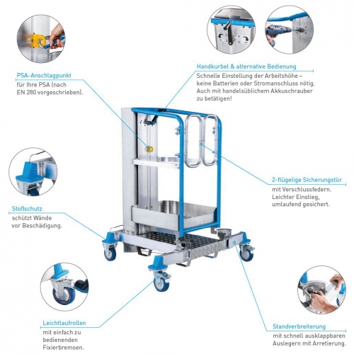 Zarges Arbeitsbühne Liftmaster U