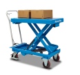 Hanselifter manueller mobiler Hubtisch mit Waage SPA500W Hubhöhe 12020mm Tragkraft 500kg-small
