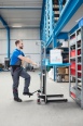 Hanselifter elektrischer oder manueller Plattformhochhubwagen PS0 / E-PS0 Tragkraft 400kg Hubhöhe bis 1500mm Hanselifter elektrischer oder manueller Plattformhochhubwagen PS0 / E-PS0 Tragkraft 400kg Hubhöhe bis 1500mm-small