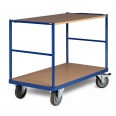 Protaurus Tischwagen F350 mit Schiebegriff und 2 Ladeflächen 350kg Tragkraft Protaurus Tischwagen F350 mit Schiebegriff und 2 Ladeflächen 350kg Tragkraft-small