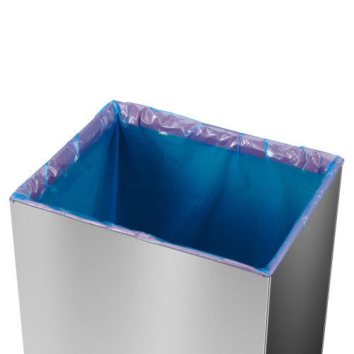 Hailo großraum Abfallbox Big-Box Swing XL Edelstahl