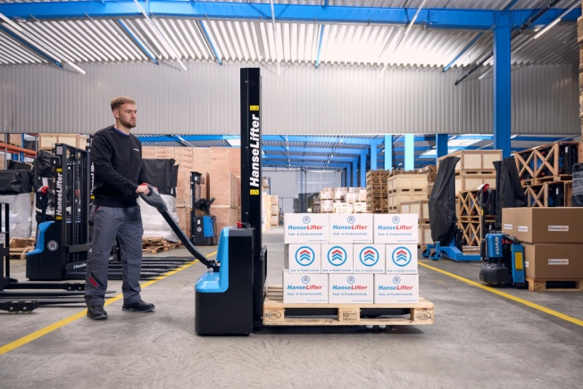 Hanselifter Deichselstapler EASY-DH10-M Hubhöhe bis 2000mm Tragkraft 1000kg