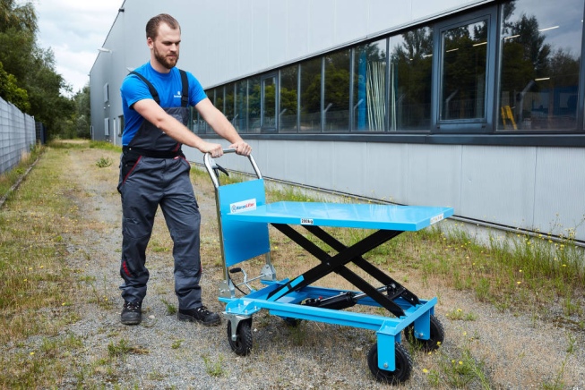 Hanselifter Geländehubtischwagen SPAG200 Tragkraft 200kg