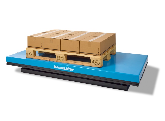 Hanselifter Stationärer Scherenhubtisch HIW bis Hubhöhe 1400mm Tragkraft 4000kg