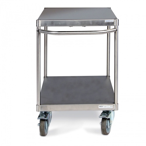 Protaurus Tischwagen mit 2 Ladeflächen aus Edelstahl 600kg Traglast