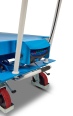 Hanselifter manueller mobiler Hubtisch mit Waage SPA500W Hubhöhe 12020mm Tragkraft 500kg-small