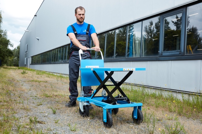 Hanselifter Geländehubtischwagen SPAG200 Tragkraft 200kg
