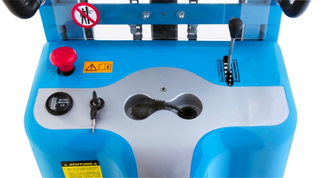 Hanselifter Hochhubwagen SDJ10 Tragkraft 1000kg Hubhöhe bis 3000mm