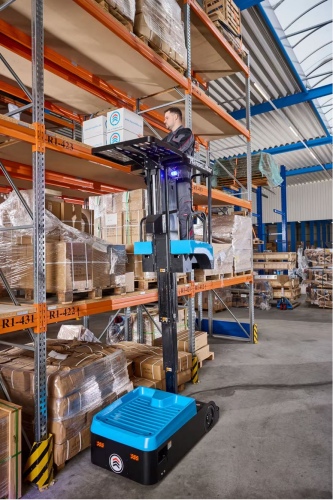 Hanselifter Lithium Hoch-Kommissioniergerät Easypick 1030 Hubhöhe 2995mm Tragkraft 135kg