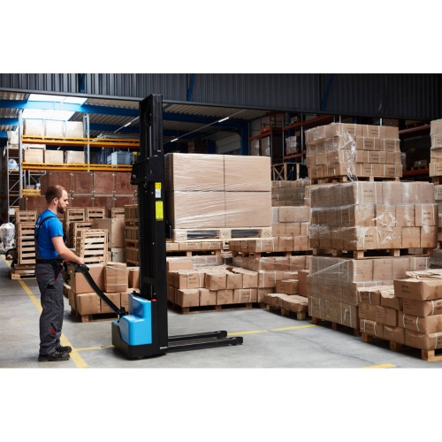 Hanselifter Deichselstapler IMOW EDS1233 Hubhöhe 3300 mm Tragfähigkeit 1200 kg