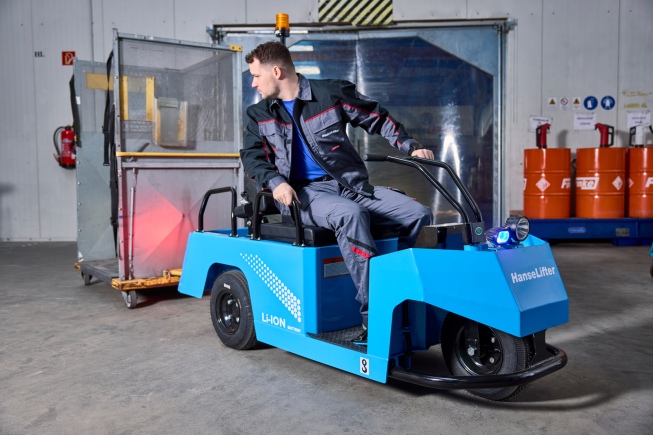 Hanselifter Elektrofahrzeug Smartmover zum Transport von Personen Tragkraft 350kg
