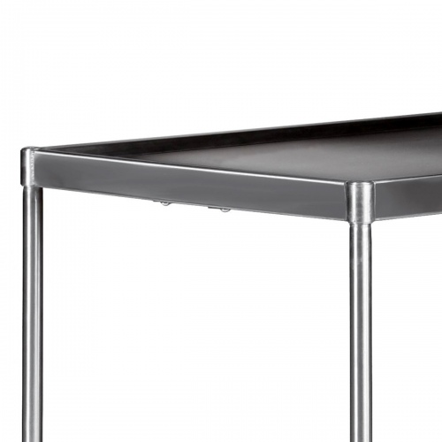 Protaurus Tischwagen mit 2 Ladeflächen aus Edelstahl 600kg Traglast