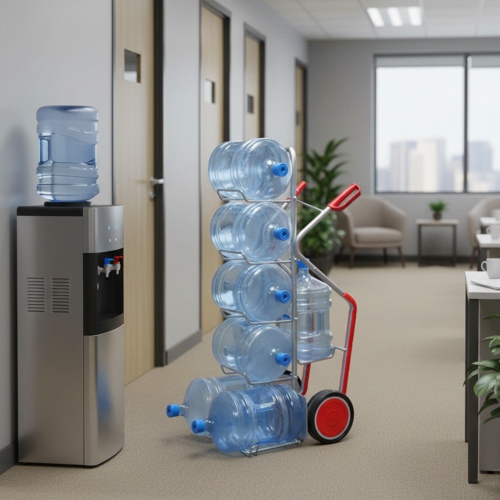 VARIOfit Wasserflaschenkarre Aluminium mit Vollgummi- oder Luftbereifung