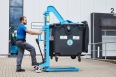 Hanselifter Müllpresse LiftPress LP1100 + Hochhubwagen SDJ1016 Tragkraft 1000kg Hubhöhe bis 1600mm Hanselifter Müllpresse LiftPress LP1100 + Hochhubwagen SDJ1016 Tragkraft 1000kg Hubhöhe bis 1600mm-small
