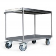 Protaurus Tischwagen mit 2 Ladeflächen aus Edelstahl 600kg Traglast Protaurus Tischwagen mit 2 Ladeflächen aus Edelstahl 600kg Traglast-small