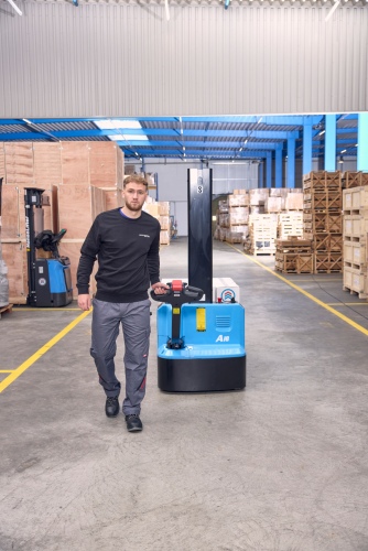 Hanselifter Deichselstapler EASY-DH10-M Hubhöhe bis 2000mm Tragkraft 1000kg