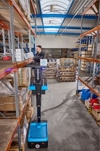 Hanselifter Lithium Hoch-Kommissioniergerät Easypick 1030 Hubhöhe 2995mm Tragkraft 135kg