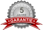 5 Jahre Garantie