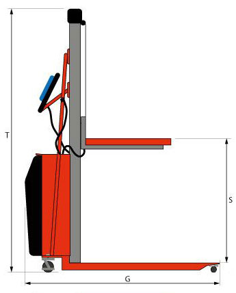 Schefer Elektrolifter EL Premium Skizze 01