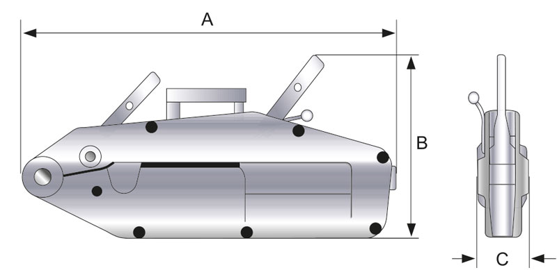 Schefer Universalseilzug Skizze 03
